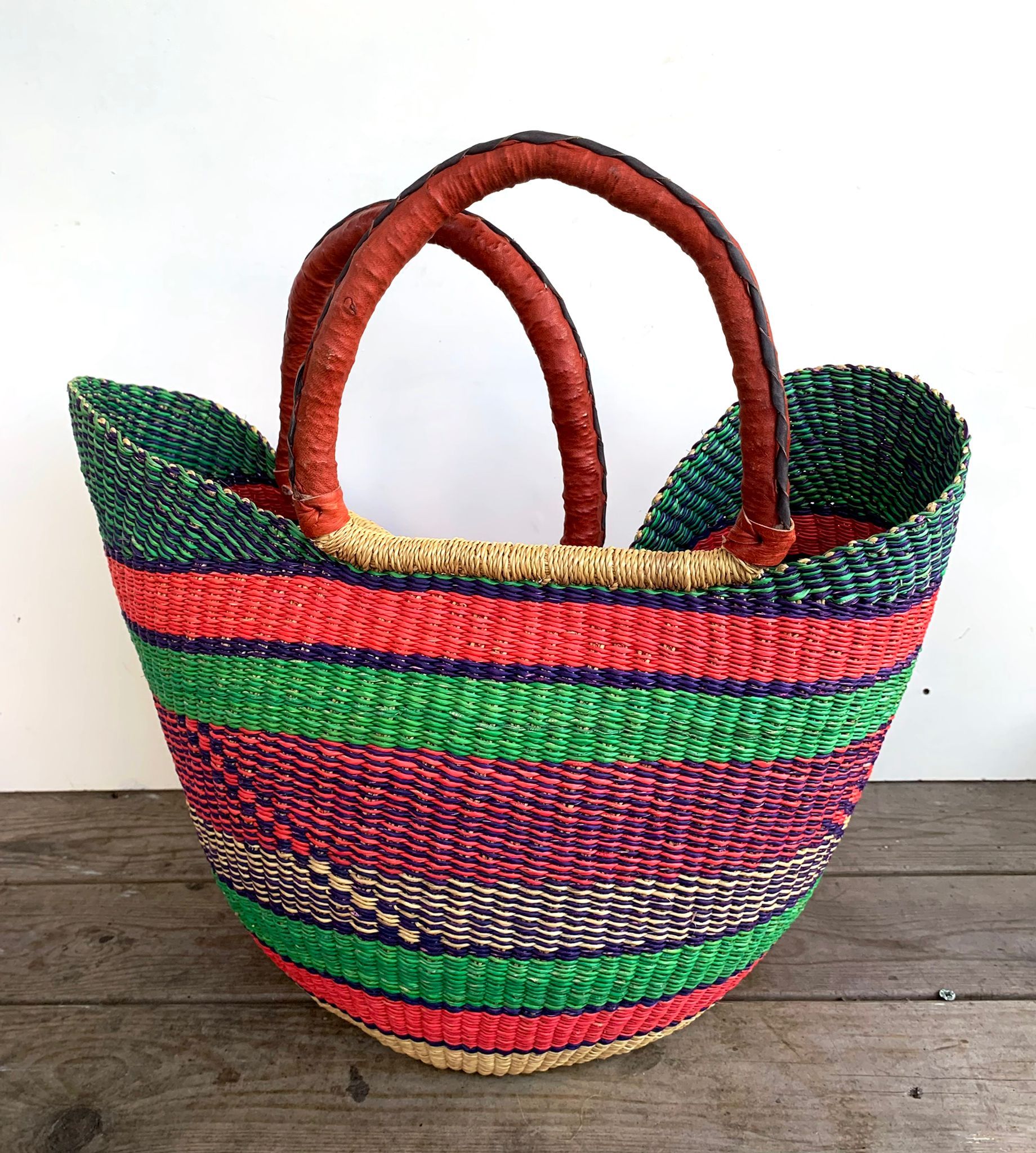Lime Green U Shopper